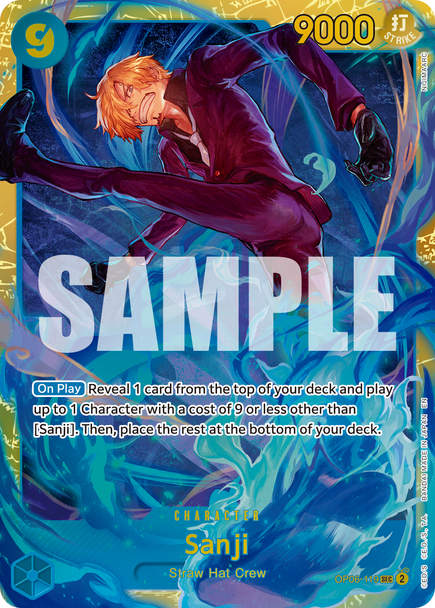Sanji (PRB02) (OP06-119) (SEC)