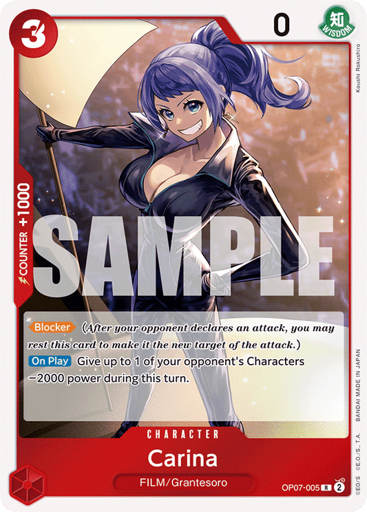 Carina (Character) (OP07-005) (R)