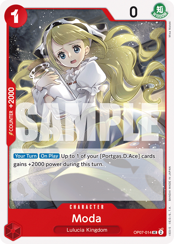 Moda (Character) (OP07-014) (UC)