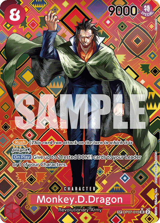 Monkey D Dragon (Character) (OP07-015) (SP)