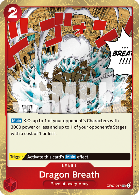 Dragon Breath (Event) (OP07-017) (UC) (Pirate Foil) (PRB02)