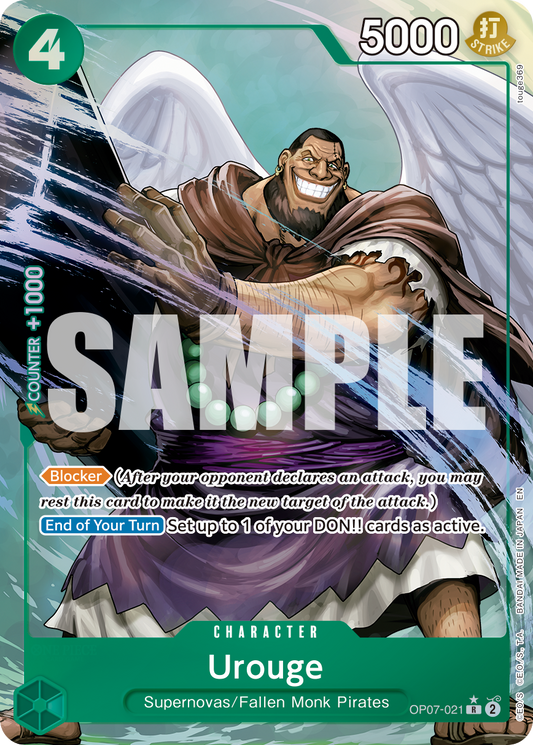 Urouge (PRB02) (R) (OP07-021) (Alternate Art)