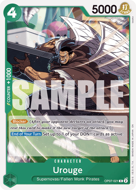 Urouge (Character) (OP07-021) (ST24 Reprint) (R)