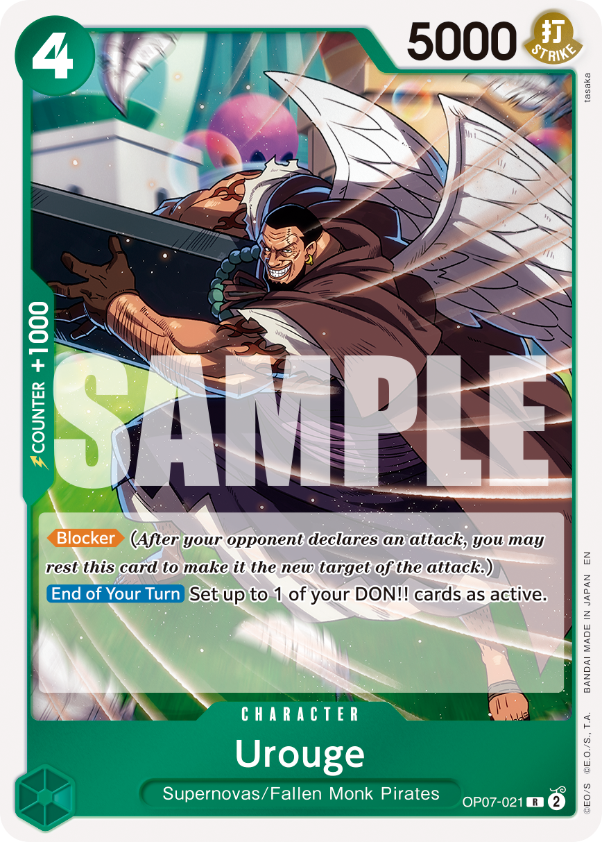 Urouge (Character) (OP07-021) (R) (FOIL) (PRB02)