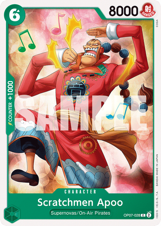 Scratchmen Apoo (Character) (OP07-028) (C)