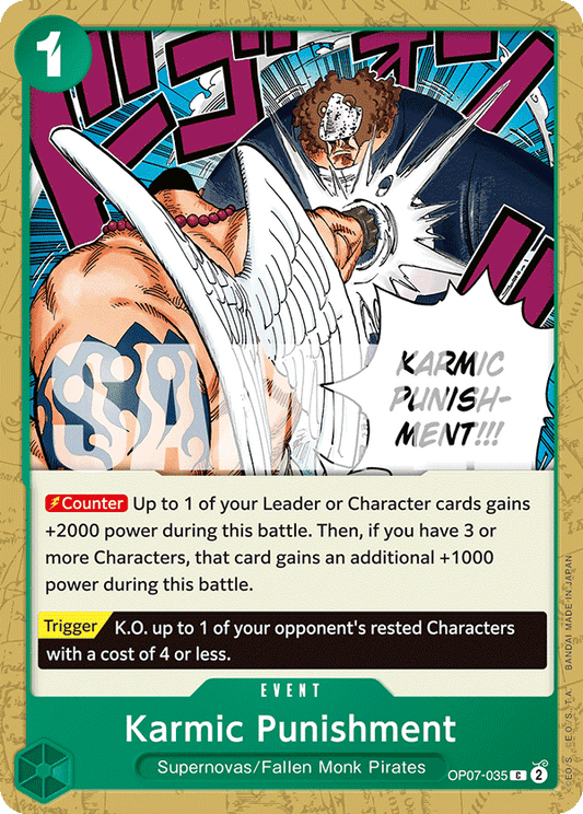 Karmic Punishment (Event) (OP07-035) (C)