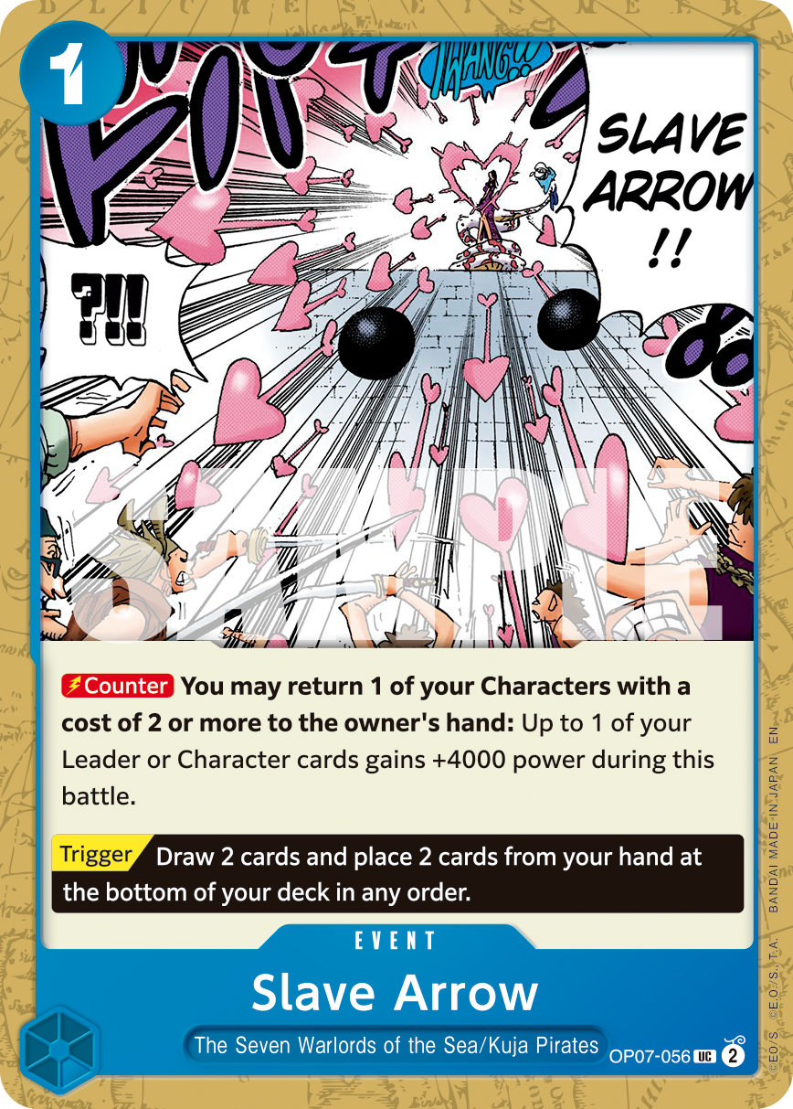 Slave Arrow (Event) (OP07-056) (UC) (NON-FOIL) (PRB02)