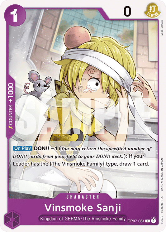 Vinsmoke Sanji (Character) (OP07-061) (C)