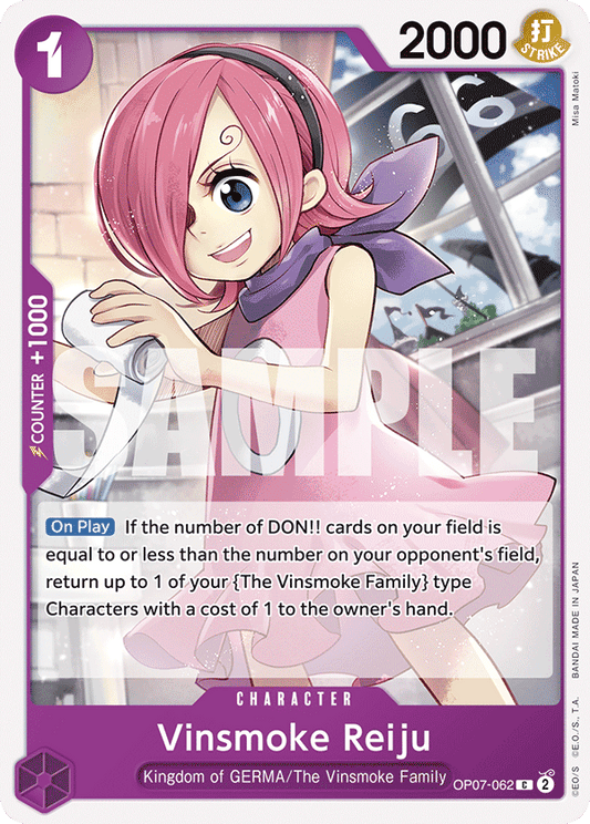 Vinsmoke Reiju (Character) (OP07-062) (C)