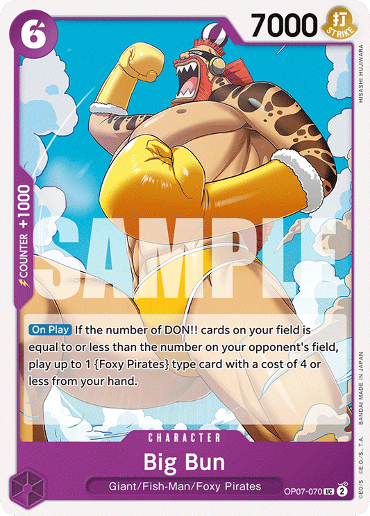 Big Bun (Character) (OP07-070) (UC)