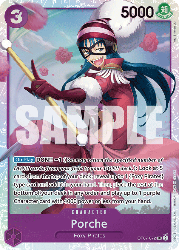 Porche (Character) (OP07-072) (SR)