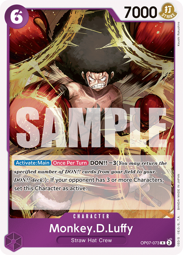 Monkey D Luffy (Character) (OP07-073) (R)