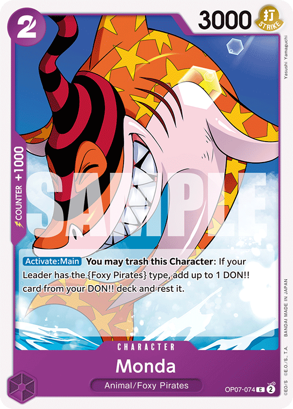 Monda (Character) (OP07-074) (C)