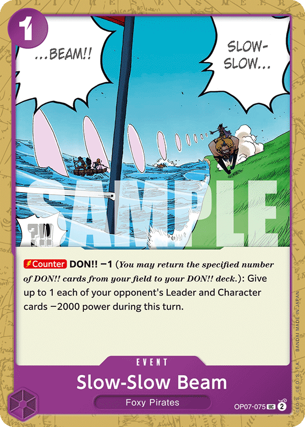 Slow-Slow Beam (Event) (OP07-075) (UC)