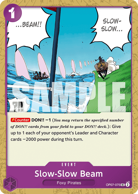 Slow-Slow Beam (Event) (OP07-075) (UC)
