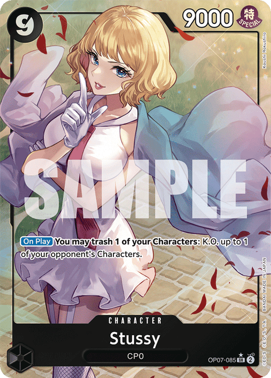 Stussy (Character) (OP07-085) (SR) (Alternate Art)