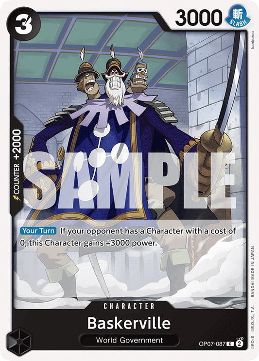 Baskerville (Character) (OP07-087) (C)