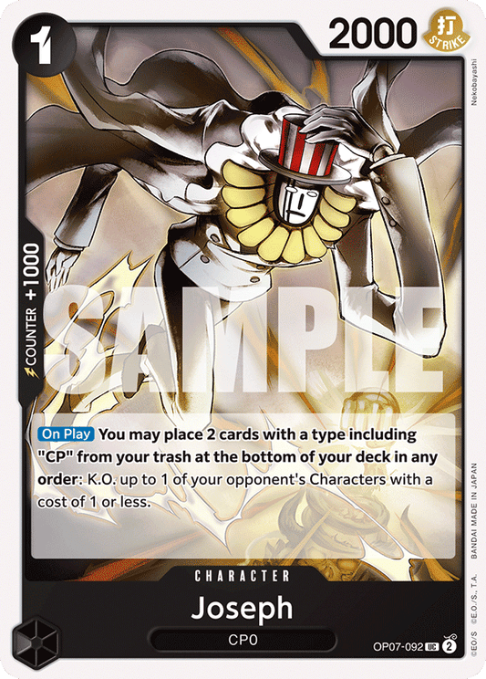Joseph (Character) (OP07-092) (UC)