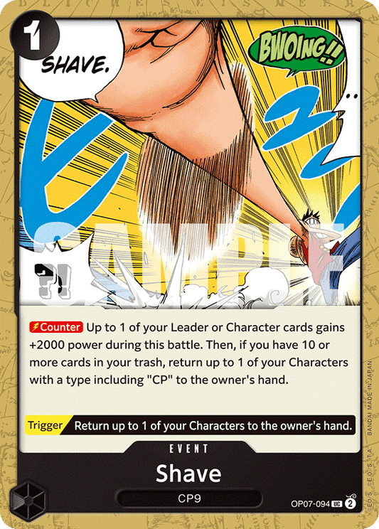 Shave (Event) (OP07-094) (UC)