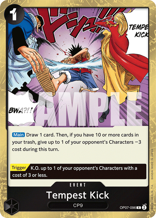 Tempest Kick (Event) (OP07-096) (R)