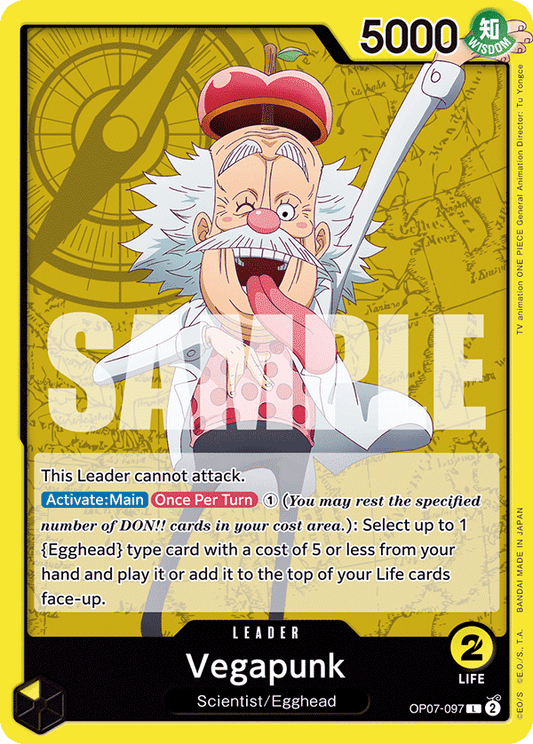 Vegapunk (Leader) (OP07-097) (L)
