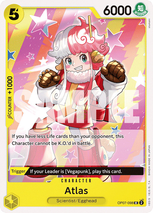 Atlas (Character) (OP07-098) (UC)