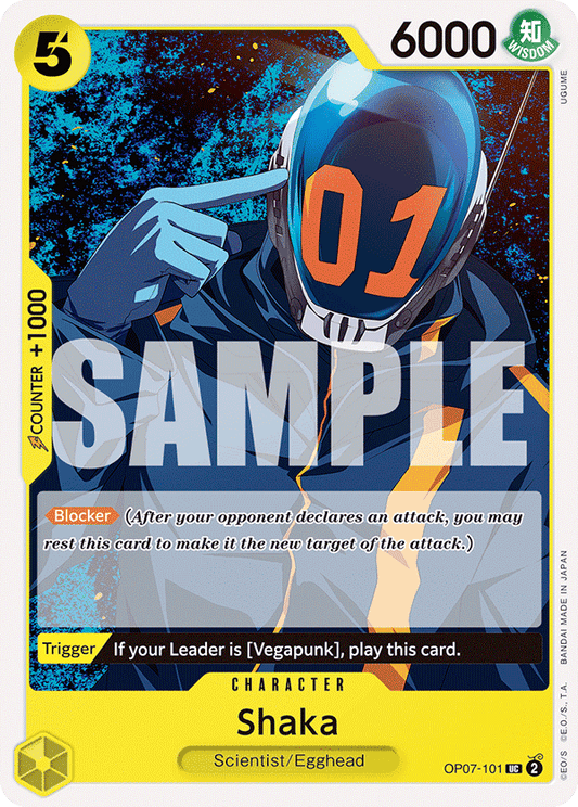 Shaka (Character) (OP07-101) (UC)