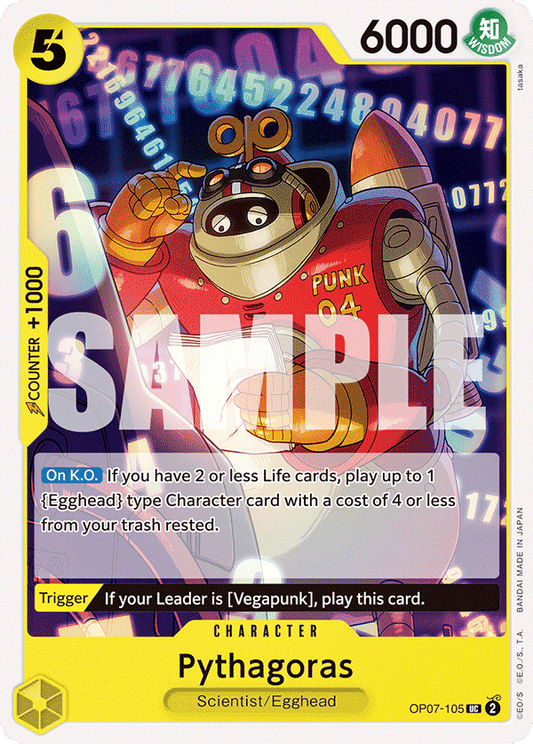 Pythagoras (Character) (OP07-105) (UC)