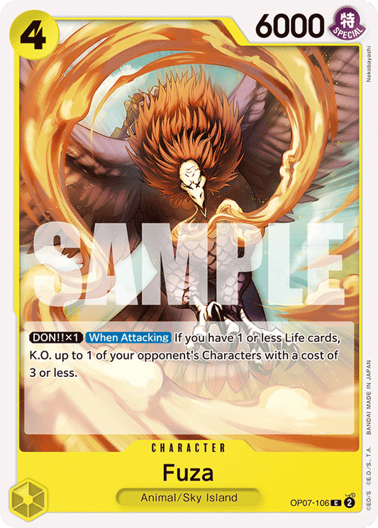 Fuza (Character) (OP07-106) (C)