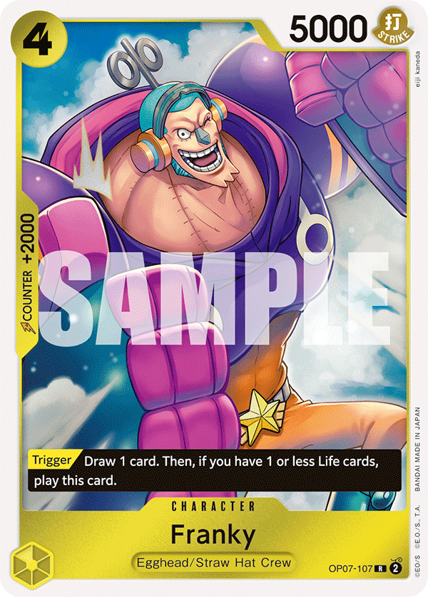 Franky (Character) (OP07-107) (R)