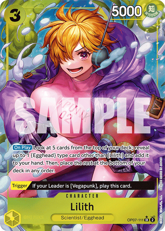 Lilith (Character) (OP07-111) (SR) (Alternate Art)