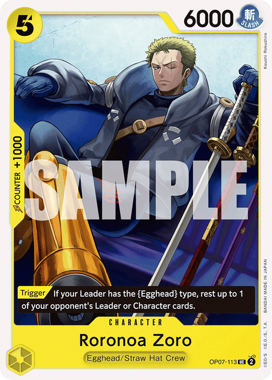 Roronoa Zoro (Character) (OP07-113) (UC)