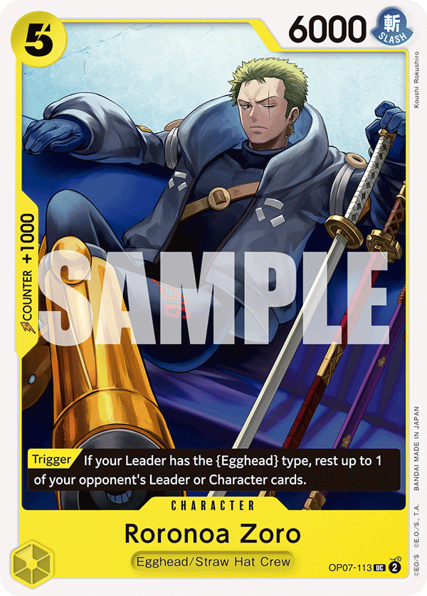 Roronoa Zoro (Character) (OP07-113) (UC)