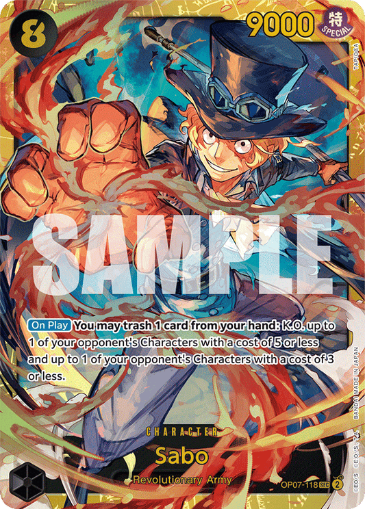 Sabo (Character) (OP07-118) (SEC)