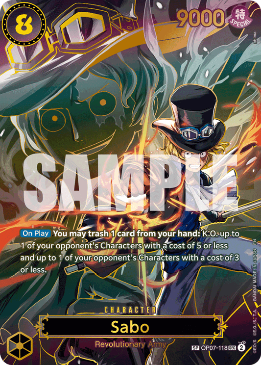 Sabo (Character) (OP07-118) (OP13) (SP)