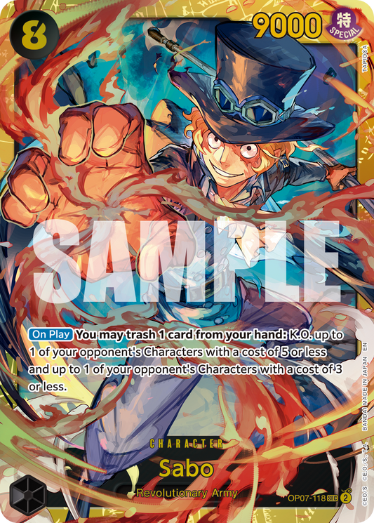 Sabo (PRB02) (OP07-118) (SEC)