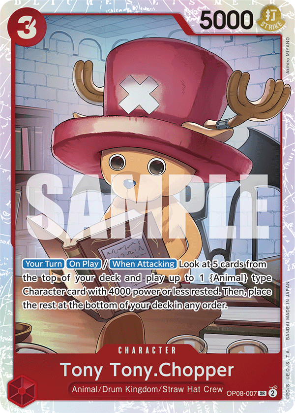 Tony Tony Chopper (Character) (OP08-007) (SR)
