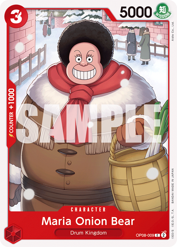 Maria Onion Bear (Character) (OP08-009) (C)