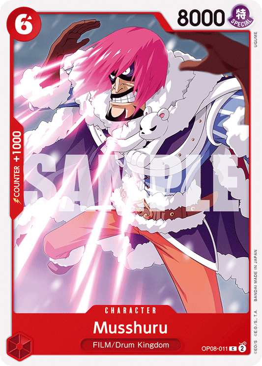 Musshuru (Character) (OP08-011) (C)