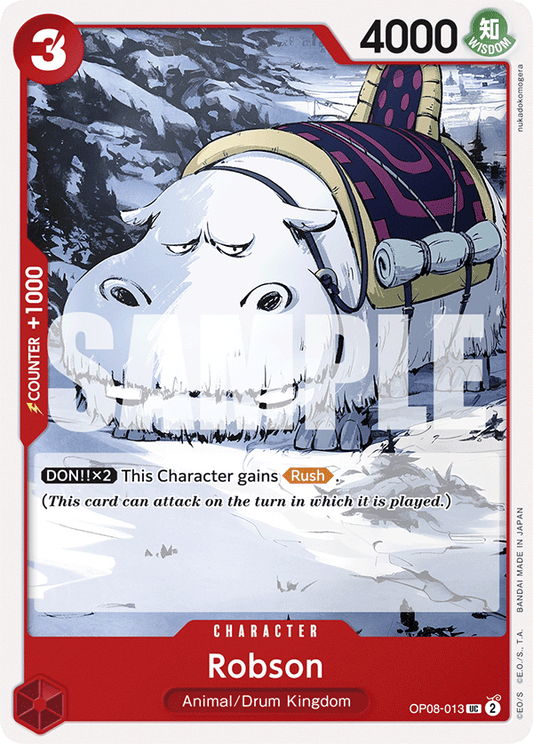 Robson (Character) (OP08-013) (UC)