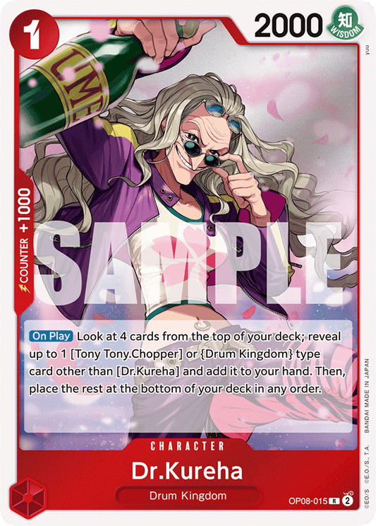 Dr Kureha (Character) (OP08-015) (R)