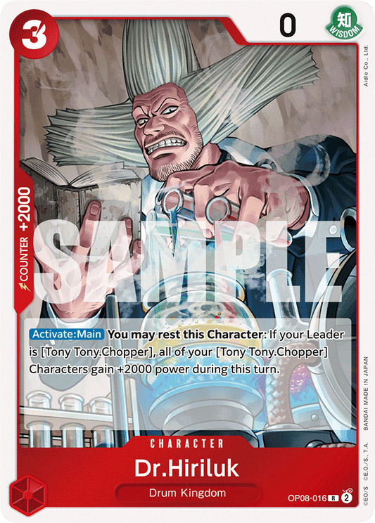 Dr Hiriluk (Character) (OP08-016) (R)