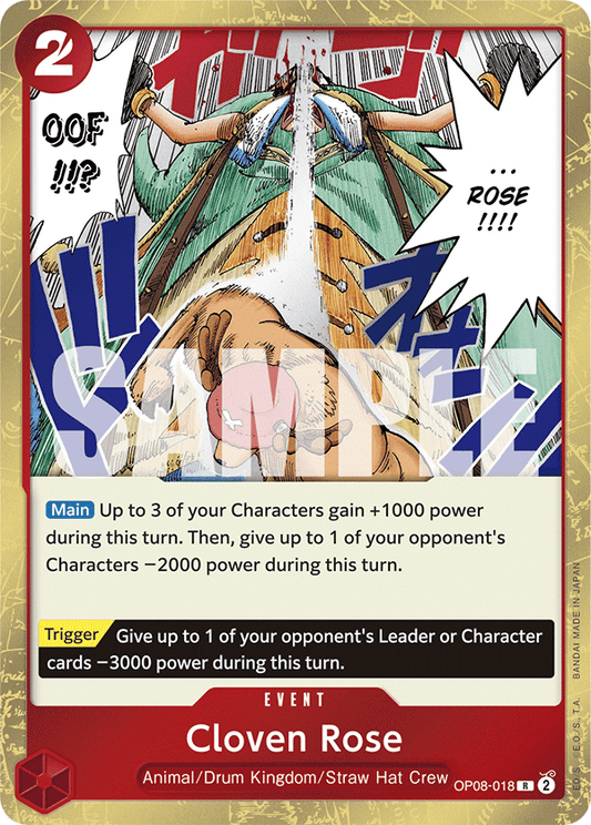 Cloven Rose (Event) (OP08-018) (R)