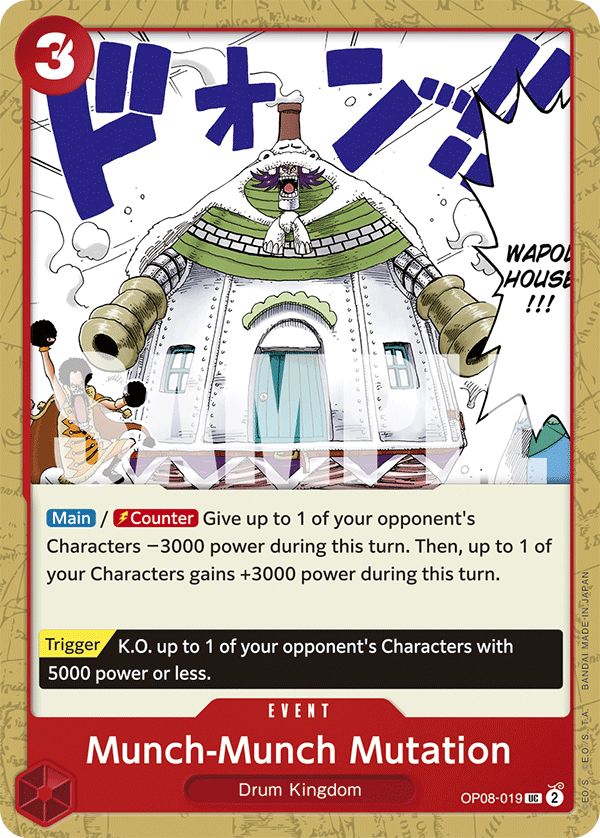 Munch-Munch Mutation (Event) (OP08-019) (UC)