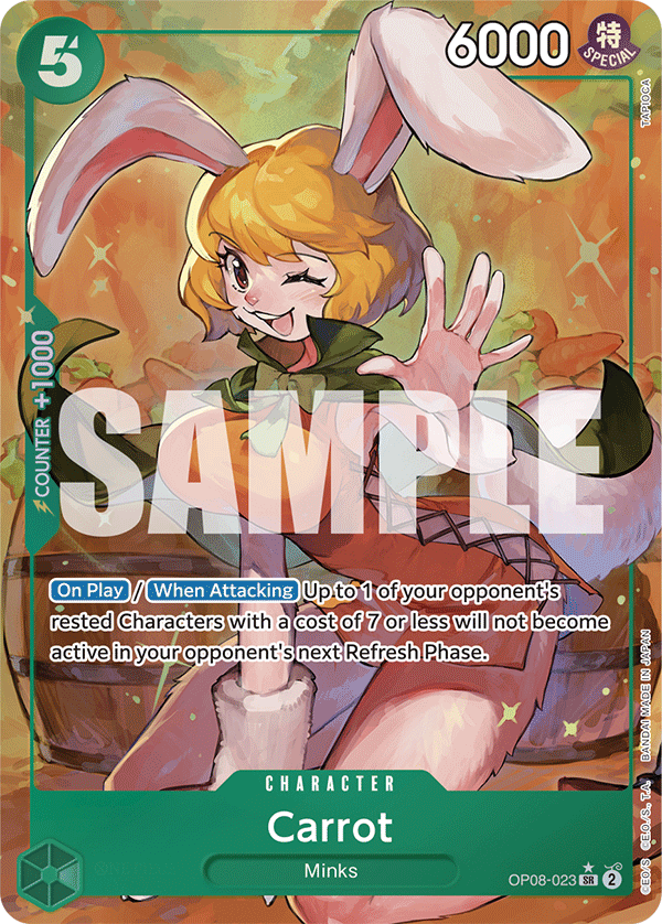 Carrot (Character) (OP08-023) (SR) (Alternate Art)