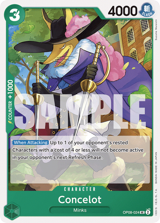 Concelot (Character) (OP08-024) (UC)