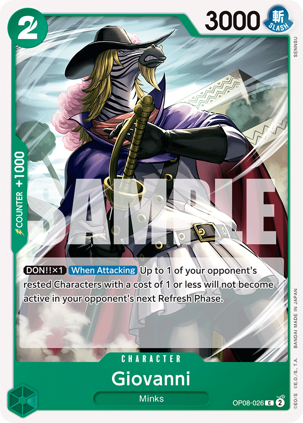 Giovanni (Character) (OP08-026) (C)