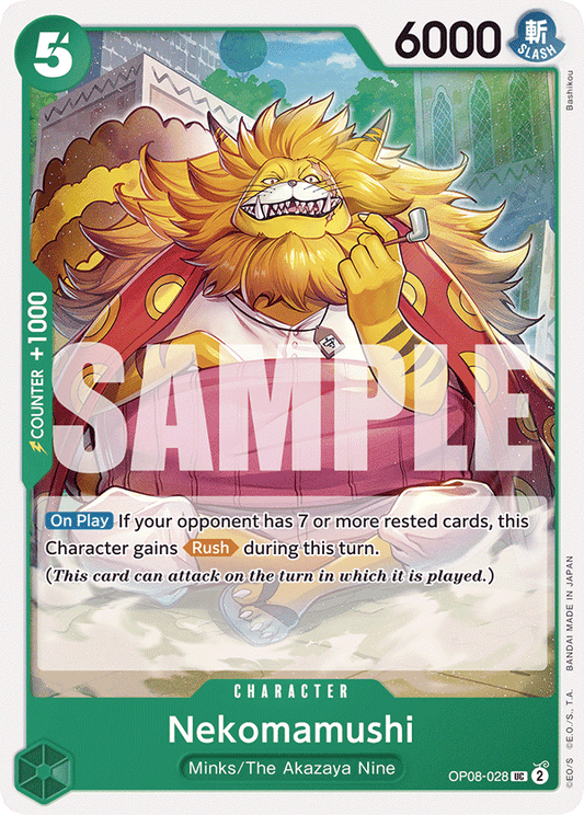 Nekomamushi (Character) (OP08-028) (UC)
