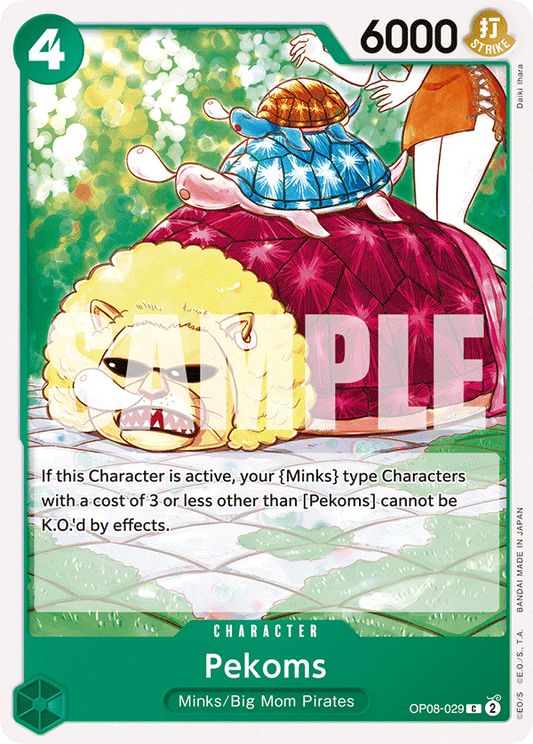 Pekoms (Character) (OP08-029) (C)
