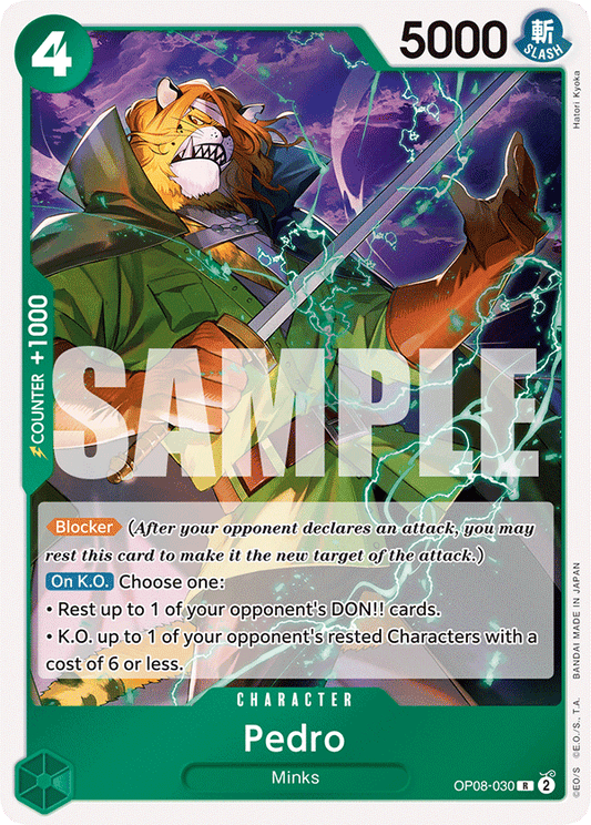 Pedro (Character) (OP08-030) (R)